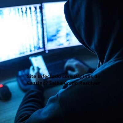 Site Infectado com Páginas de Cassino
